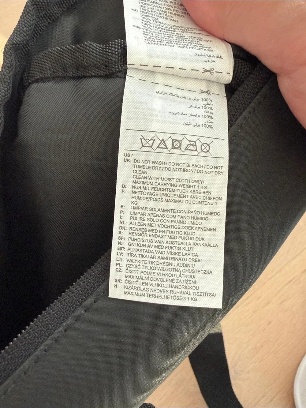 adidas Black Trefoil Waist Pack